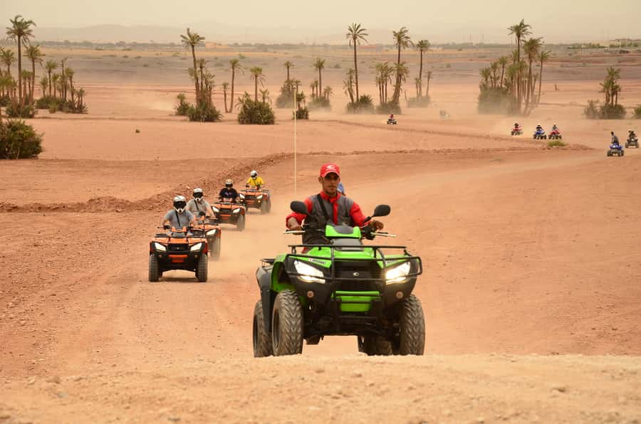 Marrakech: Palmeraie Guided Quad Tour with Tea Break - Palmeraie quad biking: the fun that still feels like Morocco