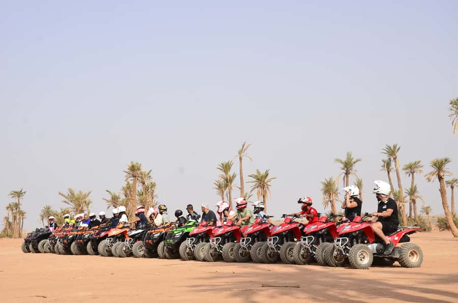 Marrakech: Palmeraie Guided Quad Tour with Tea Break - The 15-minute photo stop: fast way to get memorable shots