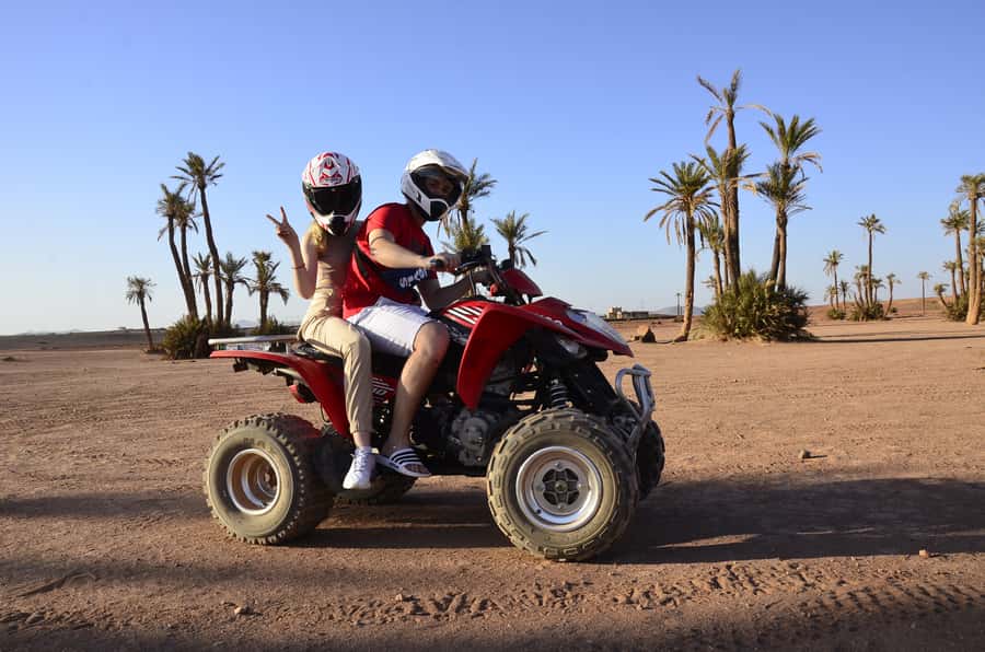 Marrakech: Palmeraie Guided Quad Tour with Tea Break - Tea break in the Palmeraie: the pause that turns it into a story