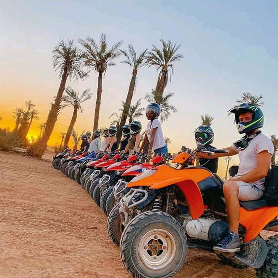 Marrakech: Palmeraie Private Quad Bike Experience - Two hours of riding: rocky desert tracks, palm groves, and planned photo stops