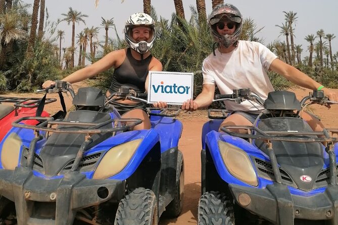 Marrakech Palmeraie Quad Bike Desert Adventure - Stop 2: the Palmeraie ATV camp, instruction, and your riding choice