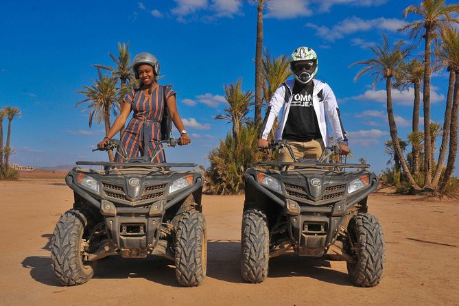 Marrakech Palmeraie Quad Bike Desert Adventure - The ride itself: palms, dusty trails, dunes, and that mint tea pause