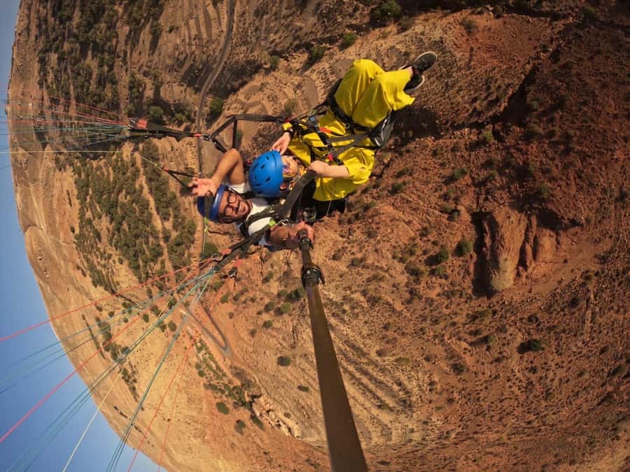 Marrakech: Paragliding over Agafay Desert & Atlas Mnt Views - What the Agafay Desert Looks Like From Above