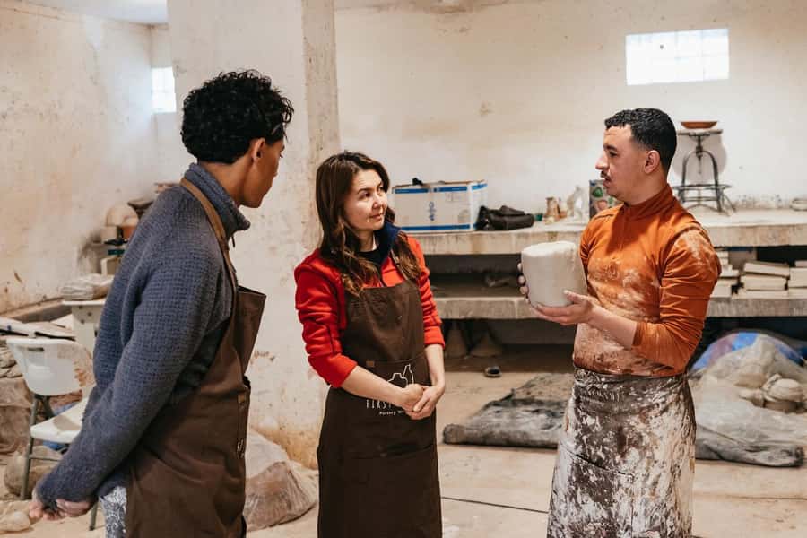 Marrakech: Pottery Workshop - Instructors, Translation, and the Feel of a Private Group