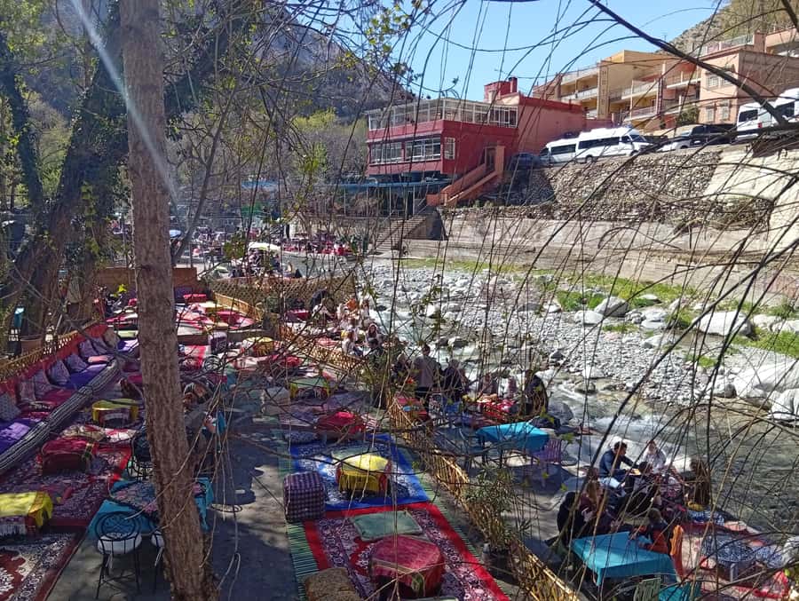 Marrakech : Private To Ourika Valley Atlas Mountains & Lunch - Lunch With Panoramic Valley Views, Not Just Food on the Run