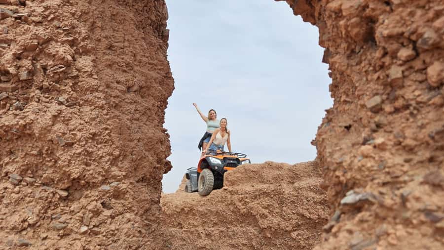Marrakech: Quad activity in the Palmeraie with Tea break - The Tea Break Stop: Berber Hospitality You Can Taste