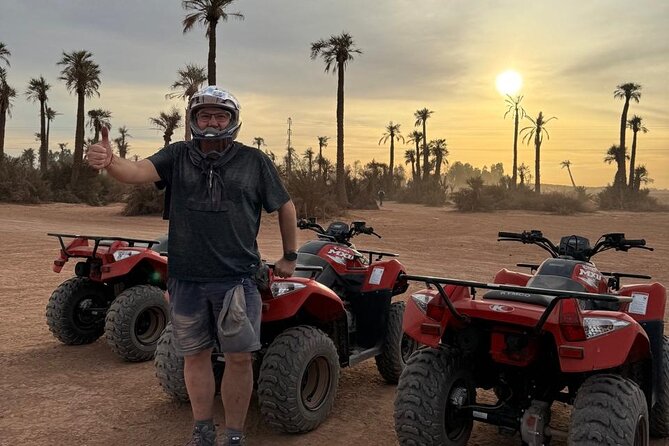 Marrakech Quad Bike Activity in desert palmeraies grove - Key things to know before you go