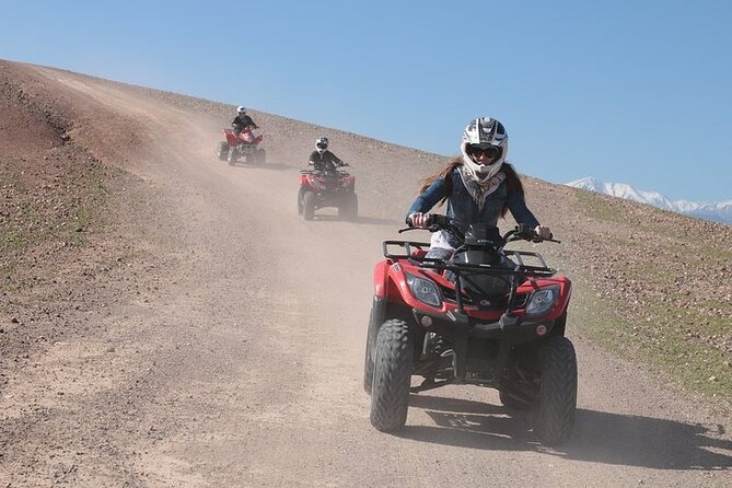 Marrakech Quad Bike Activity in desert palmeraies grove - Camel ride for 15 minutes, a change of pace with desert vibes