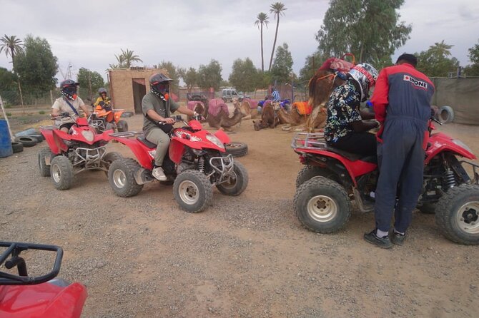 Marrakech Quad Bike Activity in desert palmeraies grove - Getting to and from the desert without wasting your day