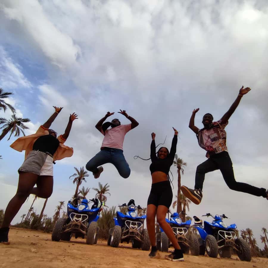 Marrakech: quad bike and Camel Ride in Marrakech - Tea break, snacks, and traditional meal in a tent