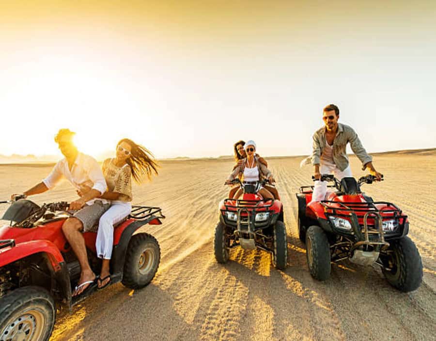 Marrakech : Quad Bike and Camel Ride with dinner in Agafay - Argan oil cooperative + tea break: more than a stop sign