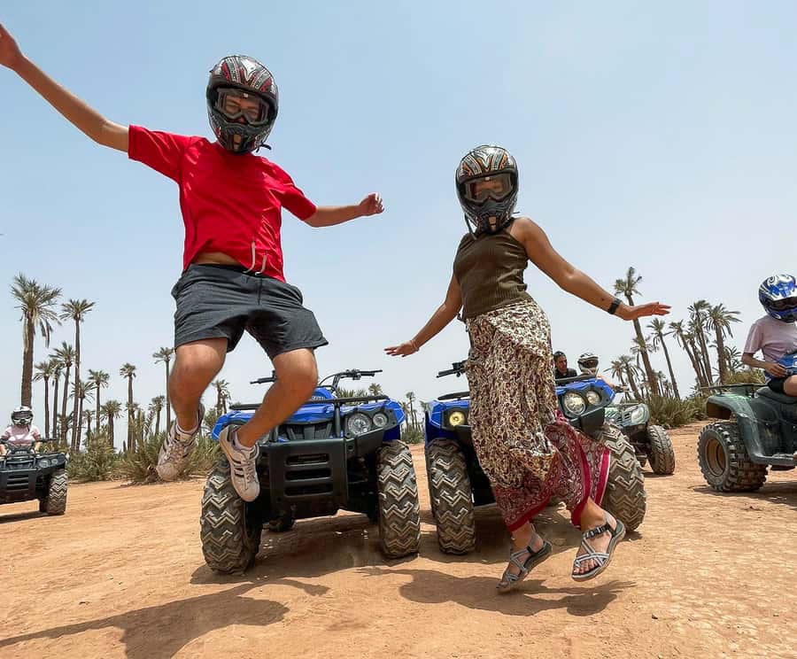 Marrakech Quad Bike Experience: Desert and Palmeraie - The Palmeraie start: a quick reset, then you ride
