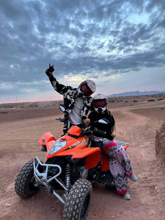 Marrakech: Quad excursion in the palm trees of Marrakech - Price and value: around $25 for a guided adventure