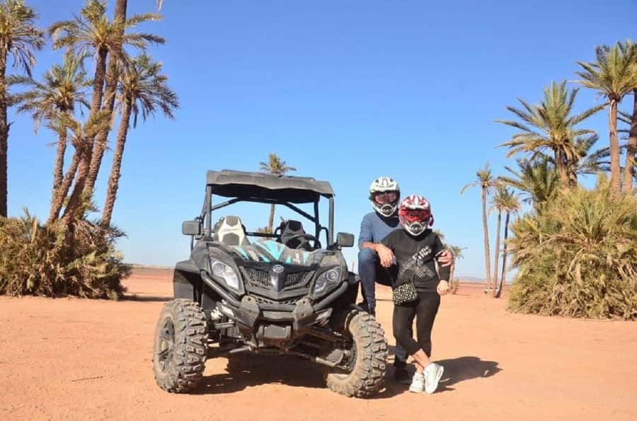 Marrakech : Ride buggy in the desert of the palm grove - The Guides Make the Difference (Abdou and Abdul)