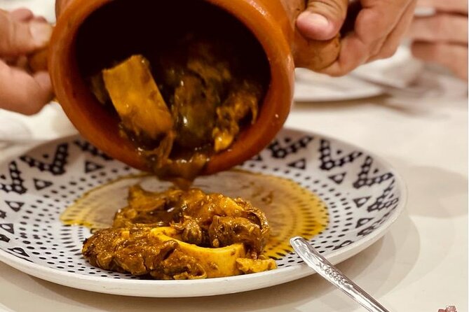 Marrakech: Street Food Tour by Night - Mellah Market and Artisan Stops: fruit, meat, and the smell of spices
