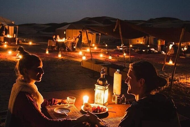 Marrakech: Sunset Dinner in Agafay Desert and camel ride - Moroccan Dinner in a Desert Camp: Tagine, Couscous, and the Right Mood