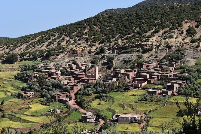 Marrakech: Three Valleys, Atlas, Camel Ride, Waterfalls, & Lunch - Camel ride near Takerkoust: tea, traditional clothing, and photos that don’t feel rushed
