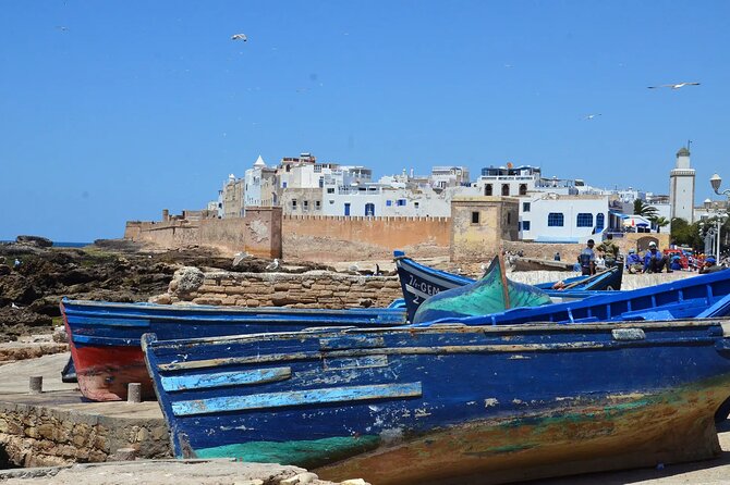 Marrakech to Essaouira: Day of Discovery Along Morocco Coastal - The way into Essaouira: fish market energy and craft shopping