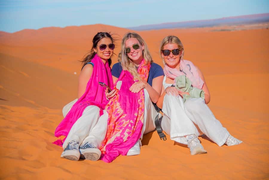 Marrakech to Fes: Quad, Dinner, Camel, 3-Day Desert Tour - Sunrise camel ride and the final desert morning before Fes