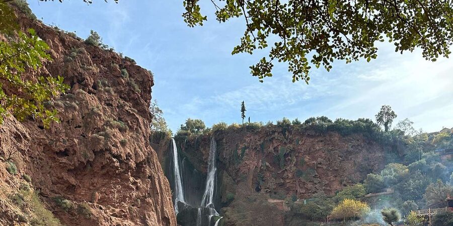 Marrakech to Ouzoud waterfalls day tour - Guide & boat ride - Lunch with a view: Berber food plus a chance to reset