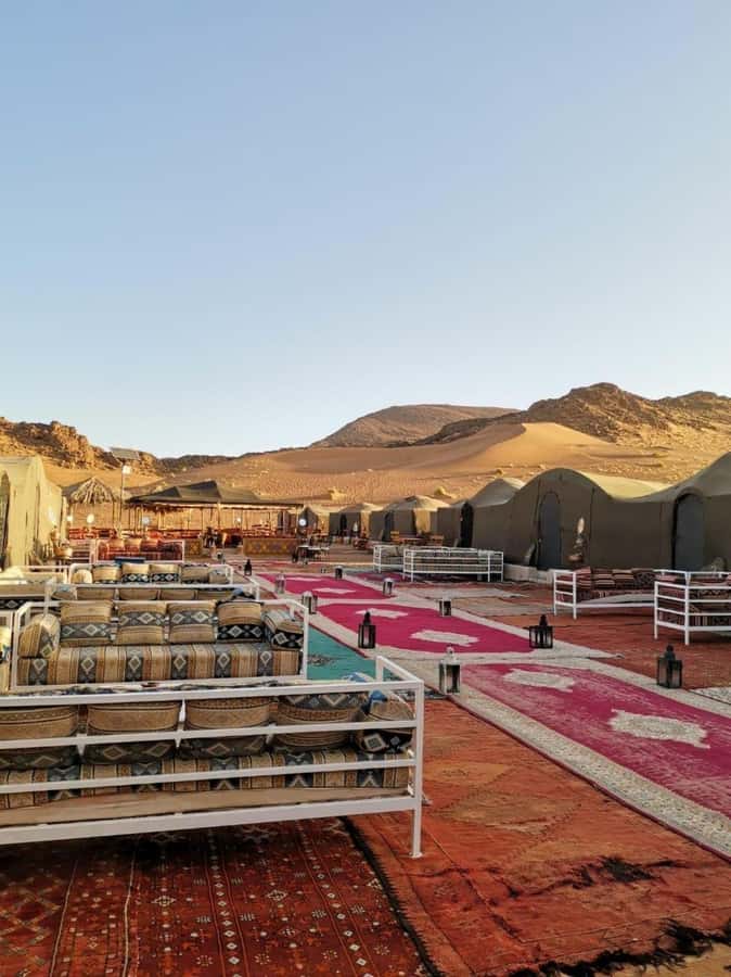 Marrakech to Zagora Desert: 2-Day trip via Ait Benhadou - Draa Valley on the way to Zagora: palm groves between cultures