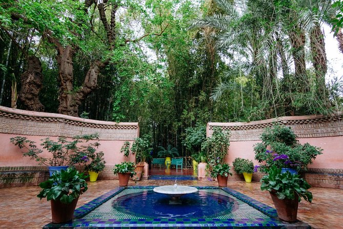 Marrakech Tour Gardens Majorelle, Menara & Anima Gardens - How the 270-minute plan works, from pickup to drop-off