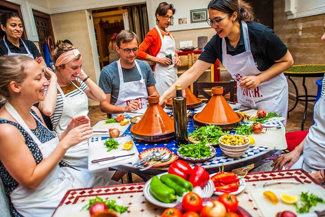Marrakech Tour: Tajine Cookery Class Experience - Entering Marrakech through Djemaa el-Fna and a riad kitchen