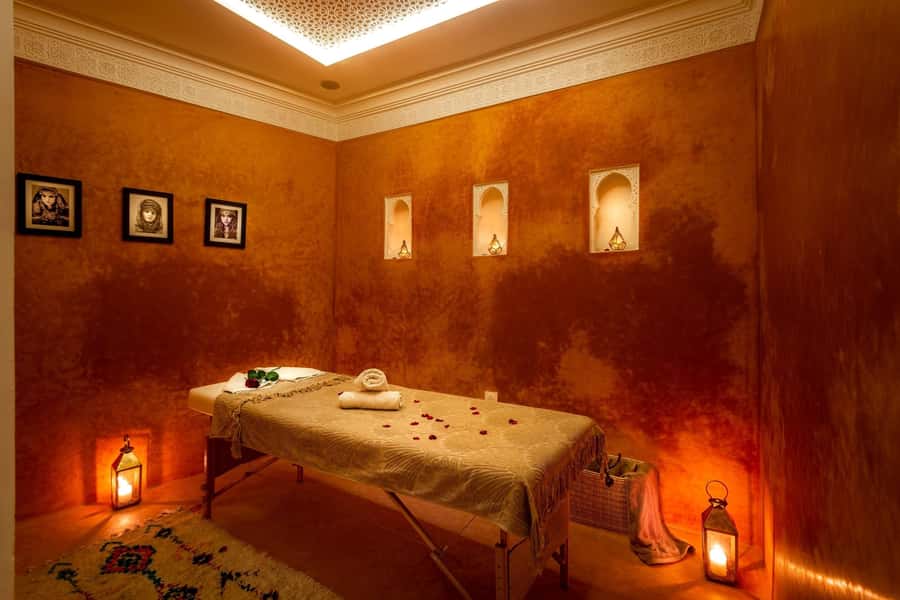 Marrakech: Traditional Hammam & Massage & Hotel Transfer - The Moroccan hammam ritual: eucalyptus steam, black soap, and the kessa scrub