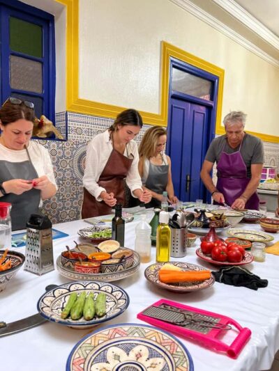Traditional Moroccan Cooking Class & Market Visit