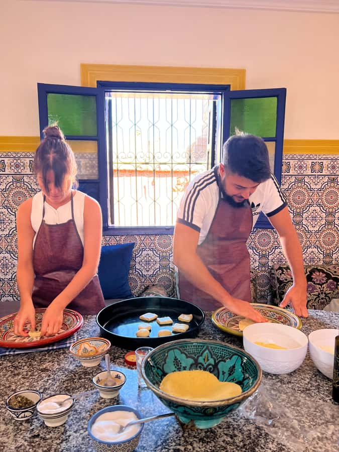 Marrakech: Traditional Moroccan Crepes & Bread Cooking Class - The three breads: Msemen, Harcha, and Batbout