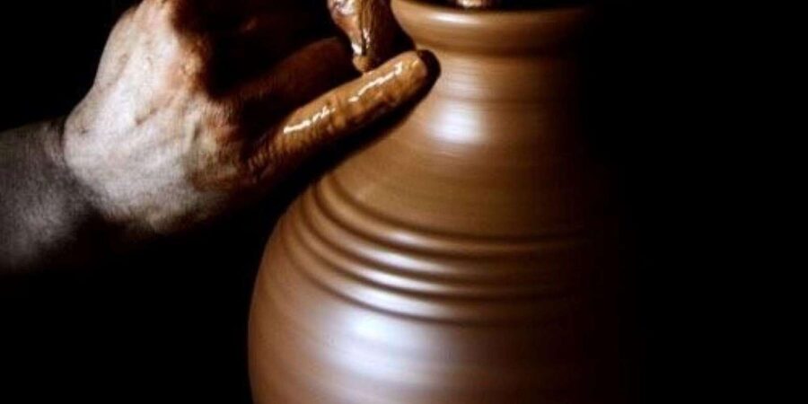 Marrakech: Workshop for Pottery - The Tea Break Is Part of the Craft Day