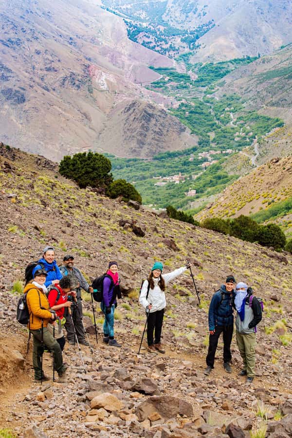 Marrakesh: 2-Day Mt. Toubkal Trek with 1-Night Stay & Meals - From Marrakech pickup to Imlil Valley start