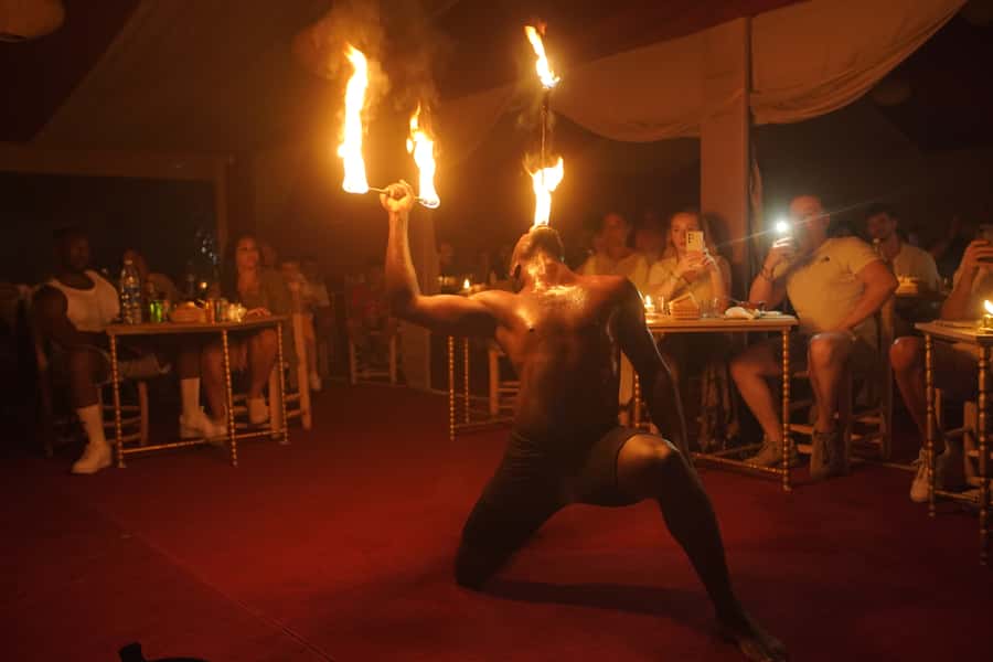 Marrakesh: Agafay Desert 3-Course Dinner Show & Pool Access - Logistics and timing: what to expect from a 6-hour evening