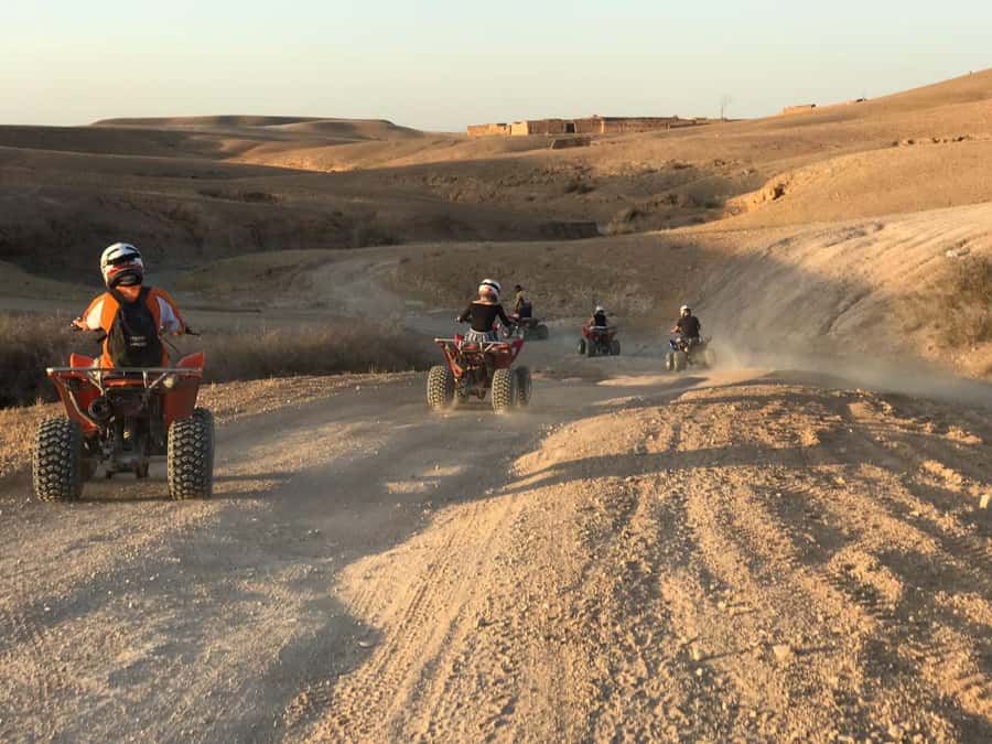 Marrakesh: Agafay Desert Quad & Camel Tour with Dinner - Getting to the Agafay Desert: pickup, ride time, and what it feels like