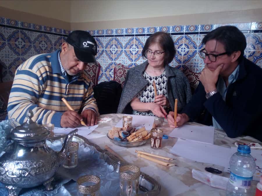 Marrakesh: Arabic Calligraphy Class - A Marrakesh Workshop Where You Actually Practice