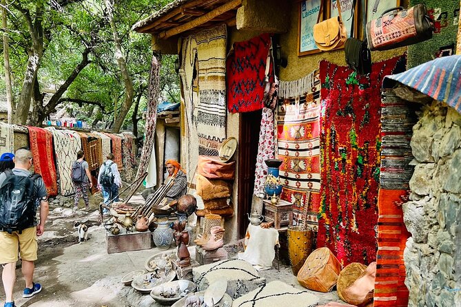 Marrakesh: Atlas Mountains, Imlil Valley & Waterfalls Tour - Imlil village and the Mount Toubkal photo stop