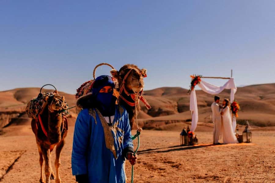 Marrakesh: Desert & Mountain Tour with Camel Ride & Lunch - Berber tea breaks around the Atlas foothills