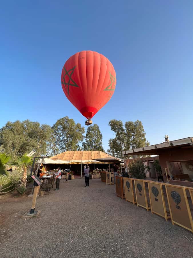 Marrakesh: Early Morning 40-Minute Balloon Flight - North Palmeraie at dawn, where the magic actually happens