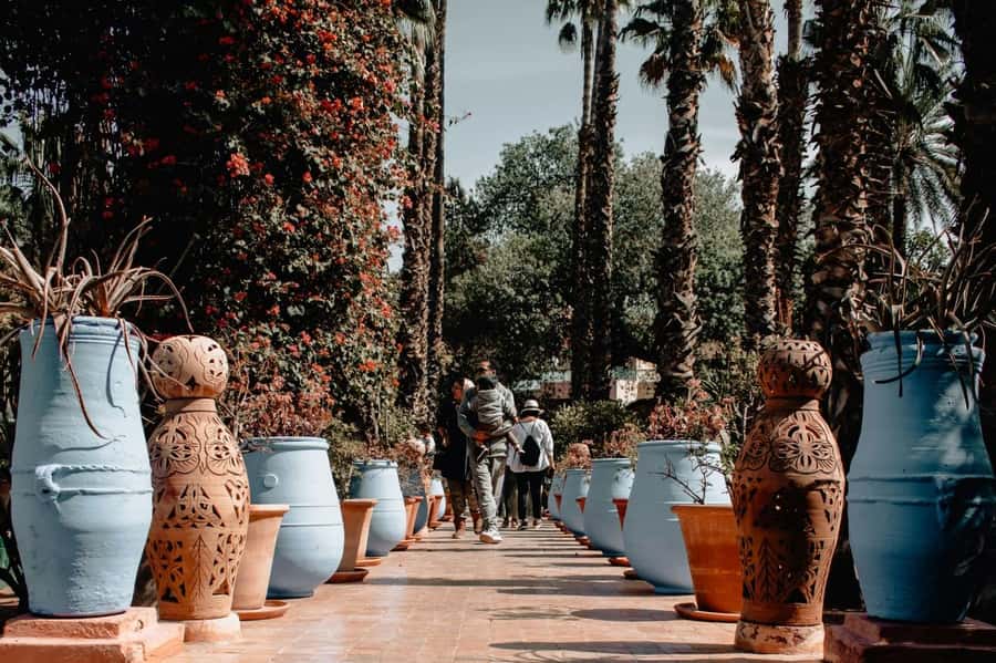 Marrakesh: Majorelle Garden Entry Tickets - Timed entry logistics and QR codes you must use