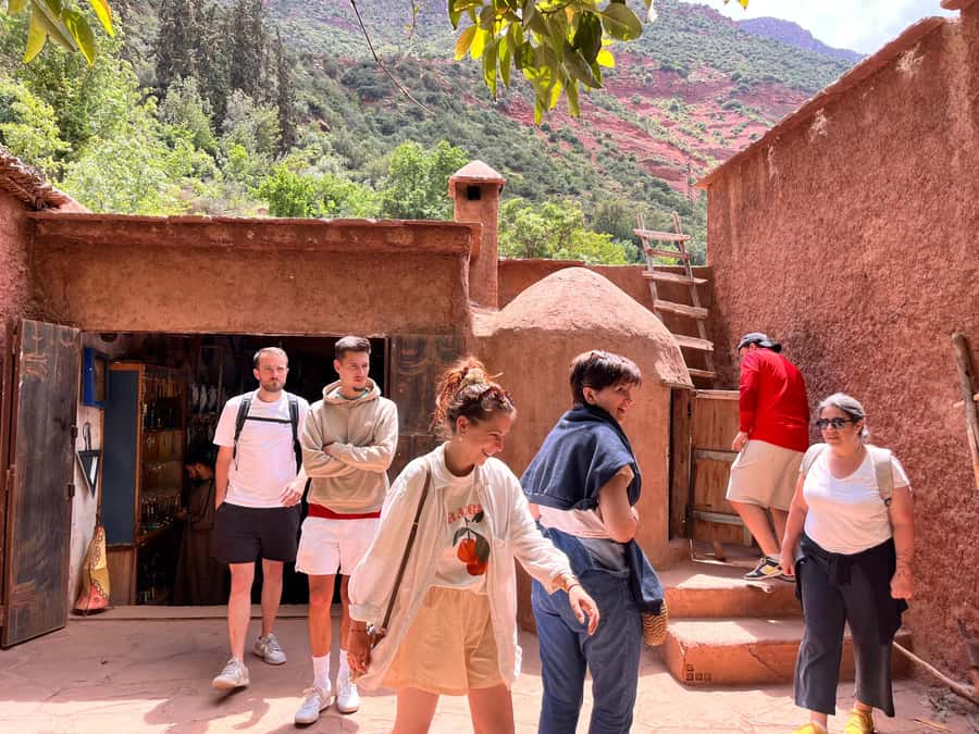 Marrakesh: Ourika Valley & Atlas Mountains, Day Trip + Lunch - Ourika River Lunch: Cool Air, Tea, and the Best Part to Refill