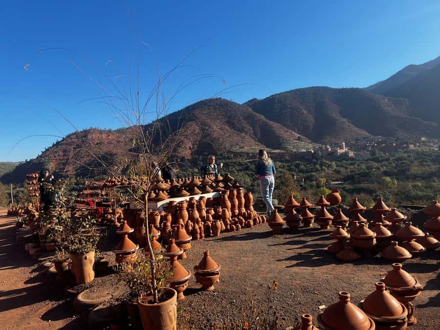 Marrakesh: Ourika Valley Tour & Secret Berber Lunch + Guide - Setti Fadma waterfalls: hiking with a guide, not a test