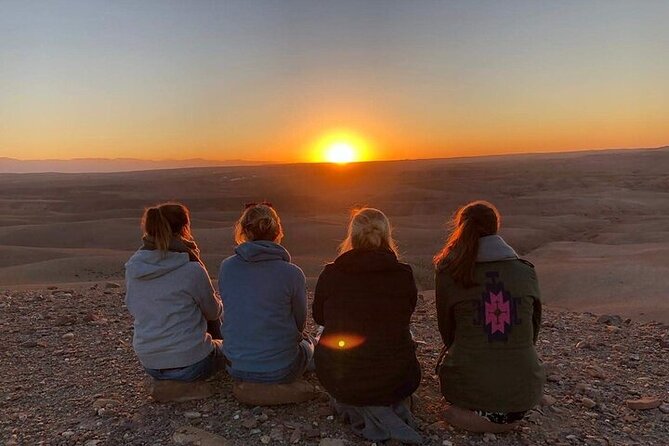 Marrakesh: Sunset Dinner in Agafay Desert with Show & Transfers - Optional camel ride: fun souvenir moment, but check the fit