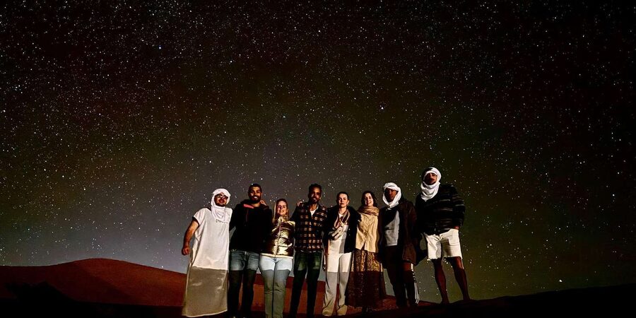 Merzouga: 1-Night in the luxury camp. camel ride & Dinner - Sunrise in the desert: second camel ride, second wow