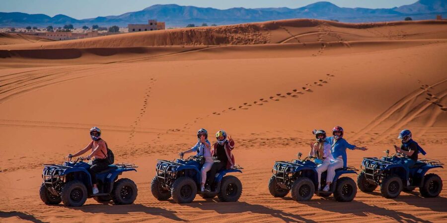 Merzouga : Adventure Quad Bike Safari, & Sandboarding - The 60 minute quad ride: dunes, views, and route variety