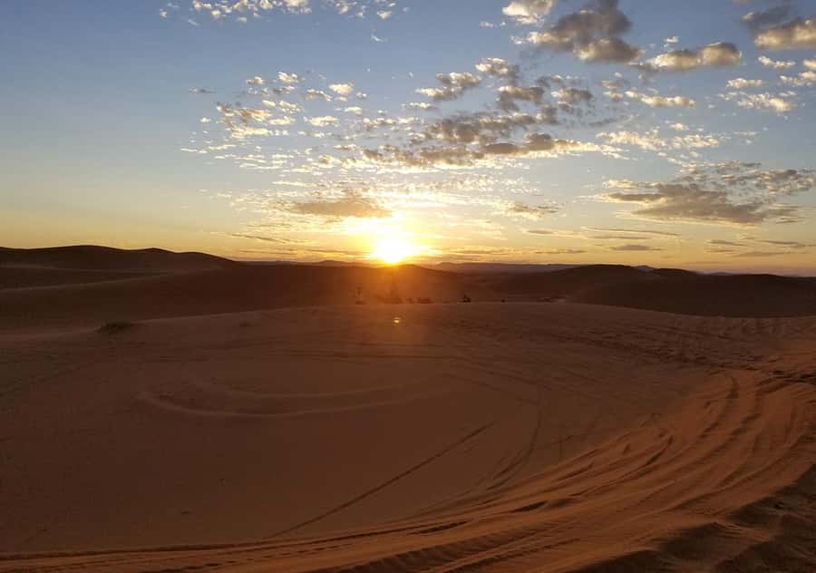 Merzouga Desert: 3-Day Desert Tour from Marrakech - Camel trek to the Berber camp: what sunset really feels like