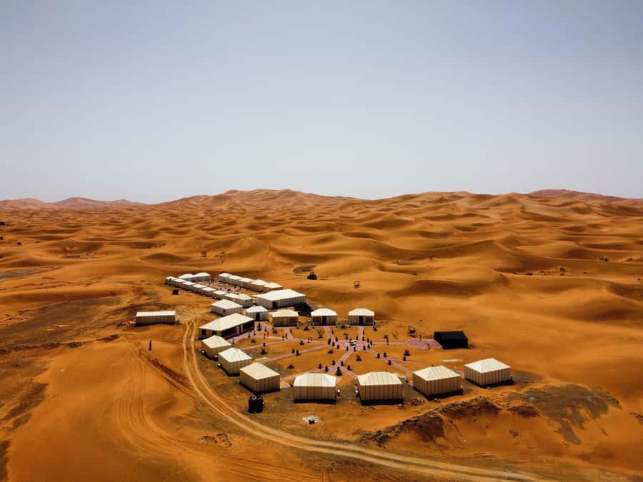 Merzouga: Overnight Stay in Luxury Desert Tent with Dinner - Camel ride and sandboarding: what to expect, step by step