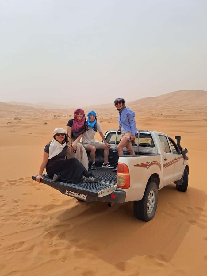Merzouga: Overnight Stay in Luxury Desert Tent with Dinner - Day 2 sunrise and breakfast, plus your return choice