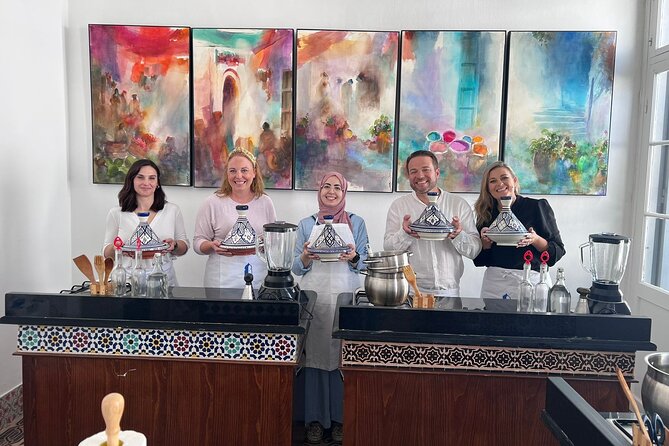 Moroccan 3 in 1 Cooking Experience - Meeting at Blue Door Cuisine, then heading straight into the old city
