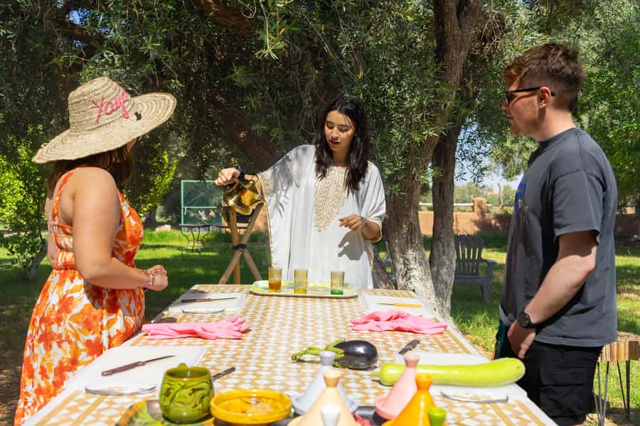 Moroccan Cooking Class: Farm-to-Table Tagine - Mint tea, bread, olive oil: the tasting that sets your expectations