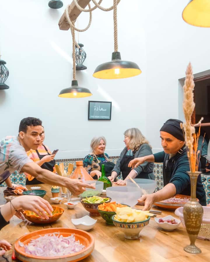Moroccan Food Cooking Class with a Local Chef in Marrakech - Market walk, and how to shop for flavor